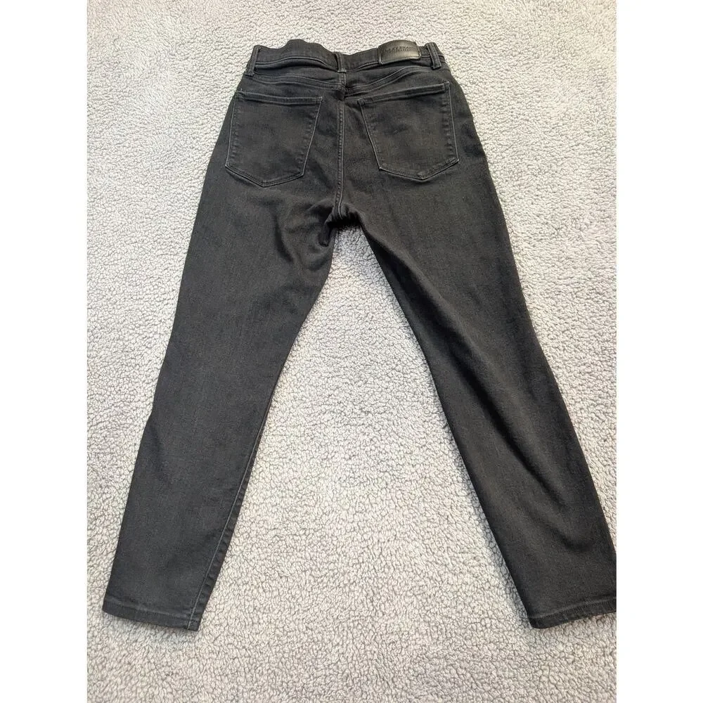 Lucky Brand Jeans Women's Size 10 Black Bridgette High Rise Skinny (0619)